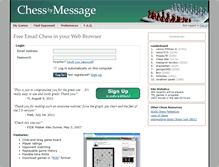 Tablet Screenshot of chessbymessage.com